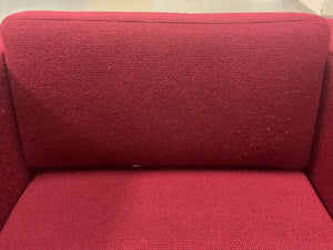 Jack Cartwright Red Cube Club Chair - ON HOLD