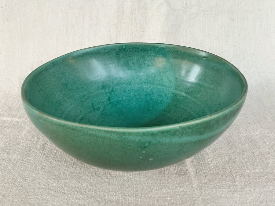 Thom Lussier Ceramic Bowl #22 - From the Oxidized Copper Collection