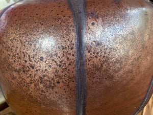 Thom Lussier Ceramic Vessel #7 - From the Oxidized Copper Collection