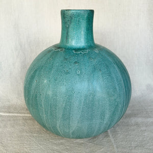 Thom Lussier Ceramic Vessel #4 - From the Oxidized Copper Collection