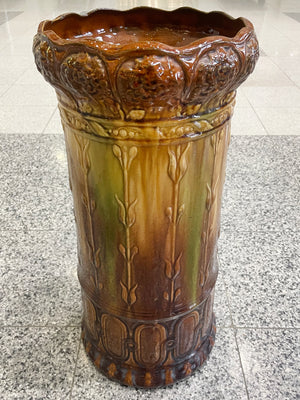 Early 20th Century Weller Pottery Ceramic Umbrella Stand
